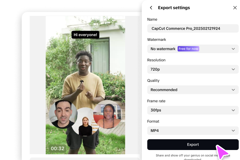 Eksportuj swój ostateczny film